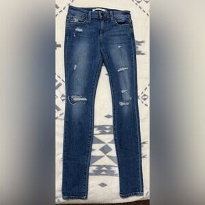 Joe’s Ripped Blue Jeans